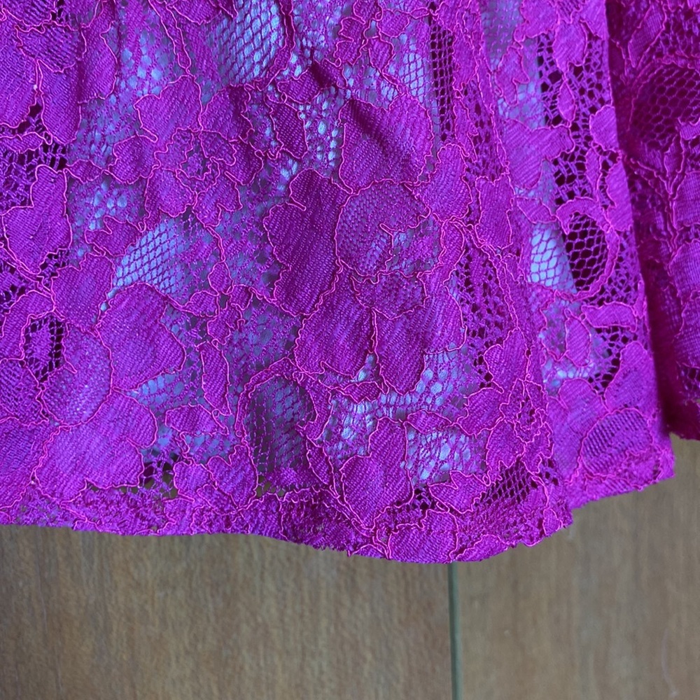 French Connection Pink Lace Dress - Picture 5 of 14